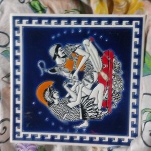 Handmade  greek hanging tiles (2)